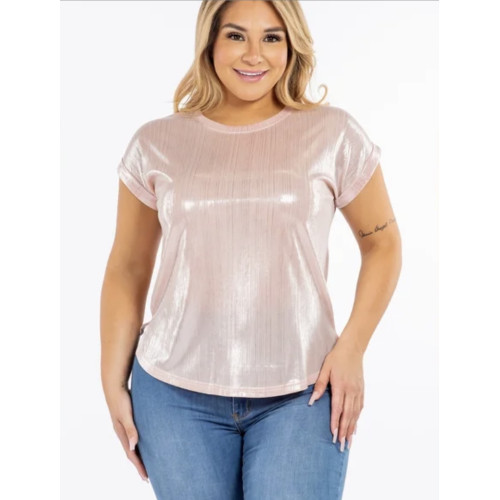 Blusa TABA Rosada - Curvy